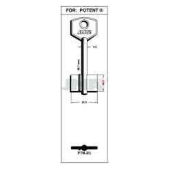 Llave en bruto JMA PTN-2G – vista agrupada