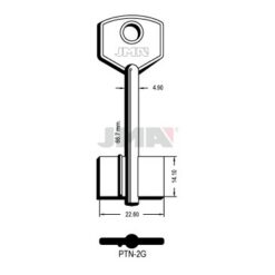 Llave en bruto JMA PTN-2G