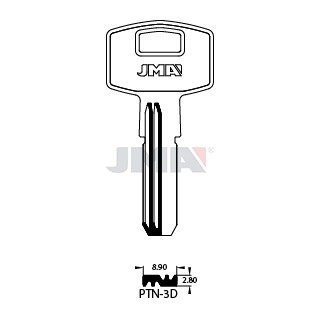 Llave en bruto JMA PTN-3D