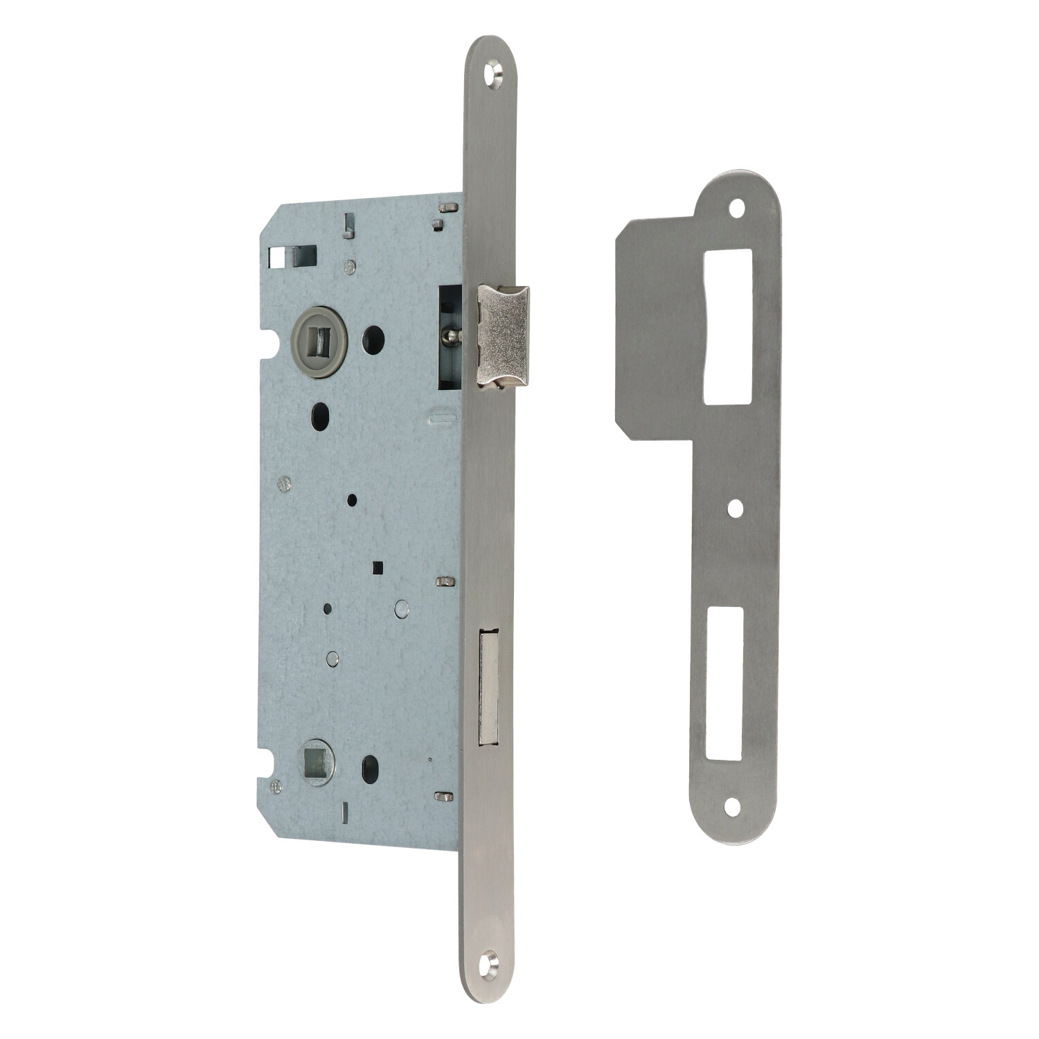 Protec | Cerradura de condena (WC) | Distancia entre ejes 116 mm | Inox o negro