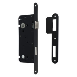Protec | Cerradura de condena (WC) | Distancia entre ejes 116 mm | Inox o negro
