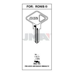 Llave en bruto JMA RO-15 – vista agrupada