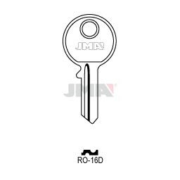 Llave en bruto JMA RO-16D