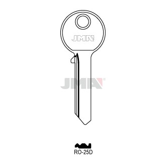 Llave en bruto JMA RO-25D