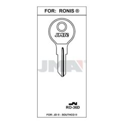 Llave en bruto JMA RO-36D – vista agrupada