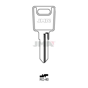 Llave en bruto JMA RO-40
