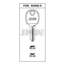 Llave en bruto JMA RO-43 – vista agrupada