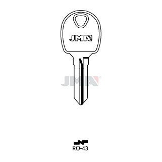 Llave en bruto JMA RO-43