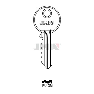 Llave en bruto JMA RU-GM