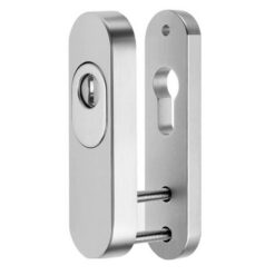 Escudo de seguridad Dieckmann bajo cerradura para puertas de perfil - Protección antitaladro