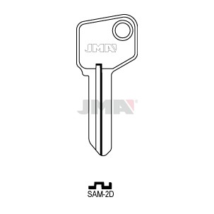Llave en bruto JMA SAM-2D