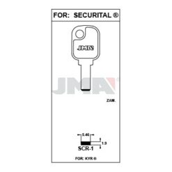 Llave en bruto JMA SCR-1 – vista agrupada