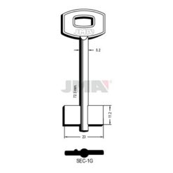 Llave en bruto JMA SEC-1G