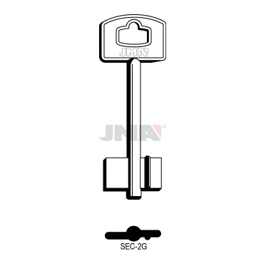 Llave en bruto JMA SEC-2G