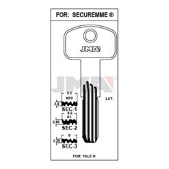Llave en bruto JMA SEC-2 – vista agrupada