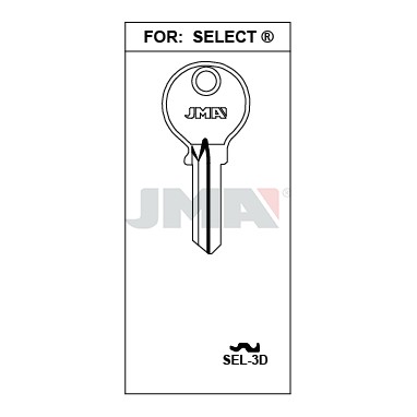Llave en bruto JMA SEL-3D – vista agrupada