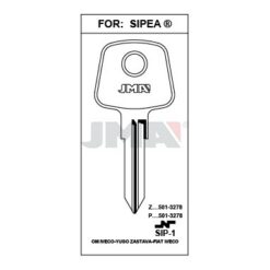 Llave en bruto JMA SIP-1 – vista agrupada
