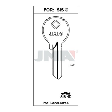Llave en bruto JMA SIS-4D – vista agrupada