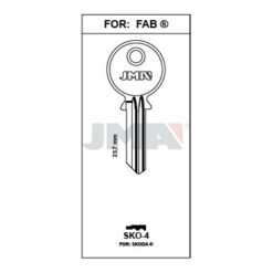 Llave en bruto JMA SKO-4 – vista agrupada