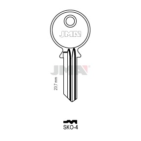 Llave en bruto JMA SKO-4