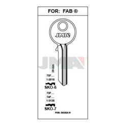 Llave en bruto JMA SKO-6 – vista agrupada