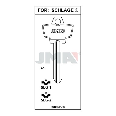 Llave en bruto JMA SLG-2 – vista agrupada