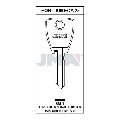 Llave en bruto JMA SM-1 – vista agrupada