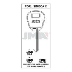 Llave en bruto JMA SM-3 – vista agrupada