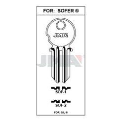 Llave en bruto JMA SOF-2 – vista agrupada