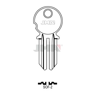 Llave en bruto JMA SOF-2