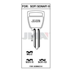 Llave en bruto JMA SOFI-1I – vista agrupada