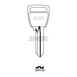Llave en bruto JMA SOFI-2D