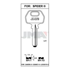 Llave en bruto JMA SPI-1 – vista agrupada