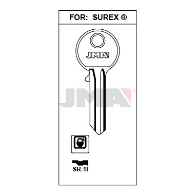 Llave en bruto JMA SR-1I – vista agrupada