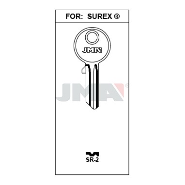 Llave en bruto JMA SR-2 – vista agrupada