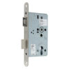 SSF Serie 50 | Cerradura de embutir para bombín | Frente inox | Entrada 70 mm