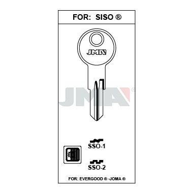 Llave en bruto JMA SSO-2 – vista agrupada