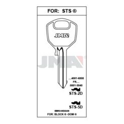 Llave en bruto JMA STS-2D – vista agrupada
