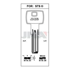 Llave en bruto JMA STS-38 – vista agrupada