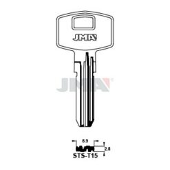 Llave en bruto JMA STS-T15