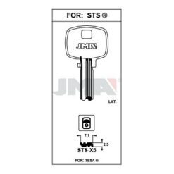 Llave en bruto JMA STS-X5 – vista agrupada