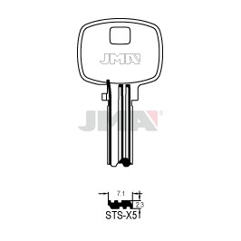 Llave en bruto JMA STS-X5