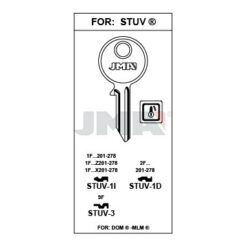 Llave en bruto JMA STUV-3 – vista agrupada