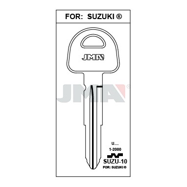 Llave en bruto JMA SUZU-10 – vista agrupada