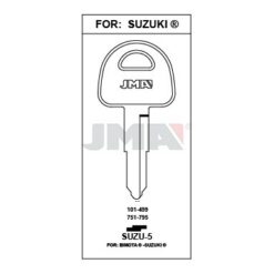 Llave en bruto JMA SUZU-5 – vista agrupada