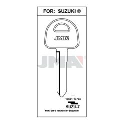 Llave en bruto JMA SUZU-7 – vista agrupada