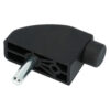 Siegenia 224779 | Tope para puertas correderas | Negro