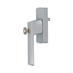 Siegenia Aubi MHSA0010-525020 | Manilla de ventana con llave | Plata