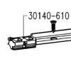 Sobinco 30140-610 | Taco de deslizamiento para marco | Herraje Chrono