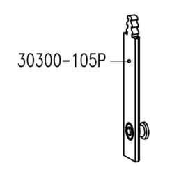 Sobinco 30300-105P | Bulón de seta | Herraje Chrono - 2